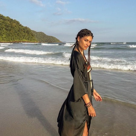 Linda Morselli having fun in Brazil.